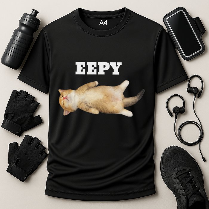 Eepy Cat Sleepy Cat Meme Performance Shirt