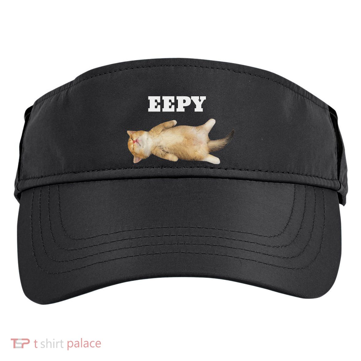Eepy Cat Sleepy Cat Meme Adult Drive Performance Visor
