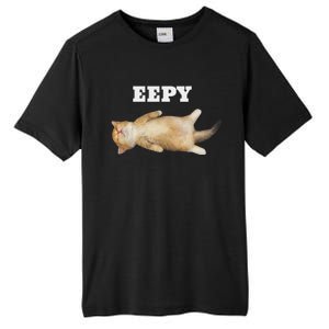 Eepy Cat Sleepy Cat Meme Tall Fusion ChromaSoft Performance T-Shirt