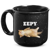 Eepy Cat Sleepy Cat Meme 15oz Campfire Ceramic Mug