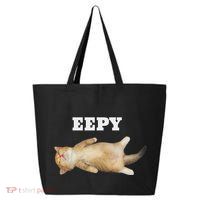 Eepy Cat Sleepy Cat Meme 25L Jumbo Tote