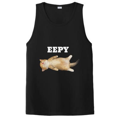 Eepy Cat Sleepy Cat Meme PosiCharge Competitor Tank