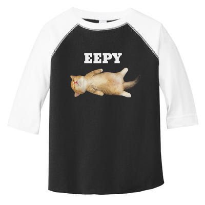Eepy Cat Sleepy Cat Meme Toddler Fine Jersey T-Shirt