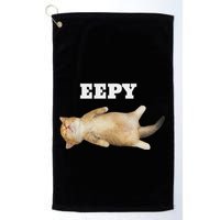 Eepy Cat Sleepy Cat Meme Golf Towel