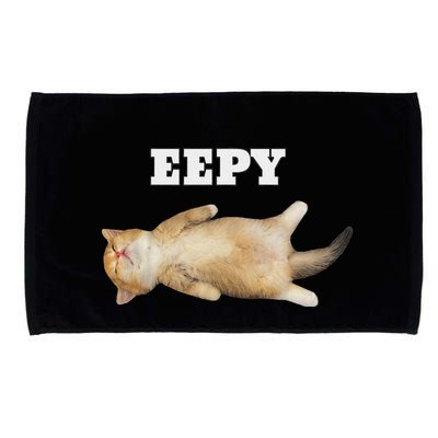 Eepy Cat Sleepy Cat Meme Microfiber Hand Towel