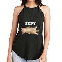 Eepy Cat Sleepy Cat Meme Women's Perfect Tri Rocker Tank