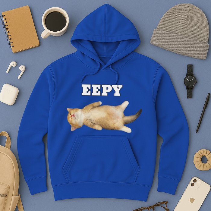 Eepy Cat Sleepy Cat Meme Hoodie