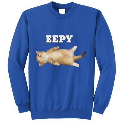 Eepy Cat Sleepy Cat Meme Sweatshirt