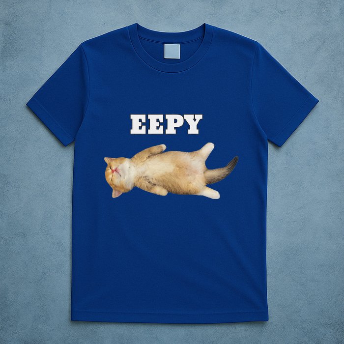 Eepy Cat Sleepy Cat Meme T-Shirt