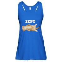 Eepy Cat Sleepy Cat Meme Ladies Essential Flowy Tank