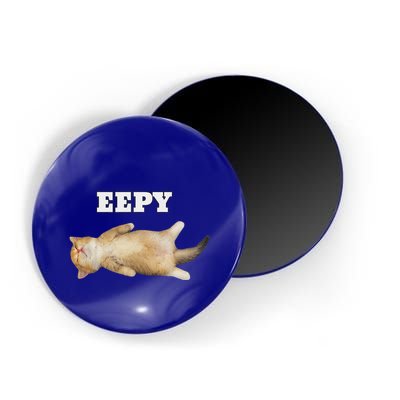 Eepy Cat Sleepy Cat Meme Magnet