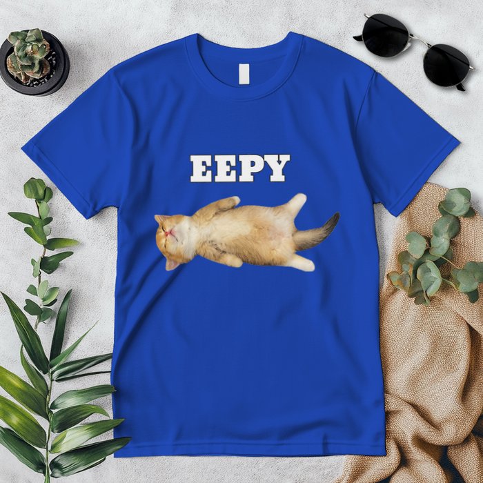 Eepy Cat Sleepy Cat Meme Premium T-Shirt