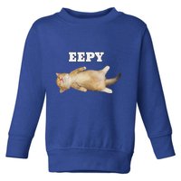 Eepy Cat Sleepy Cat Meme Toddler Sweatshirt
