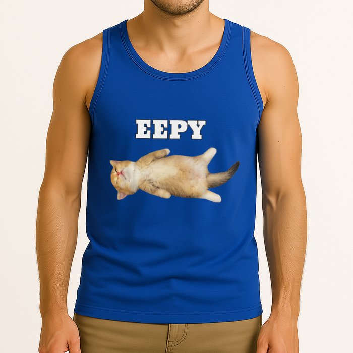 Eepy Cat Sleepy Cat Meme Tank Top