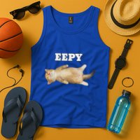 Eepy Cat Sleepy Cat Meme Tank Top