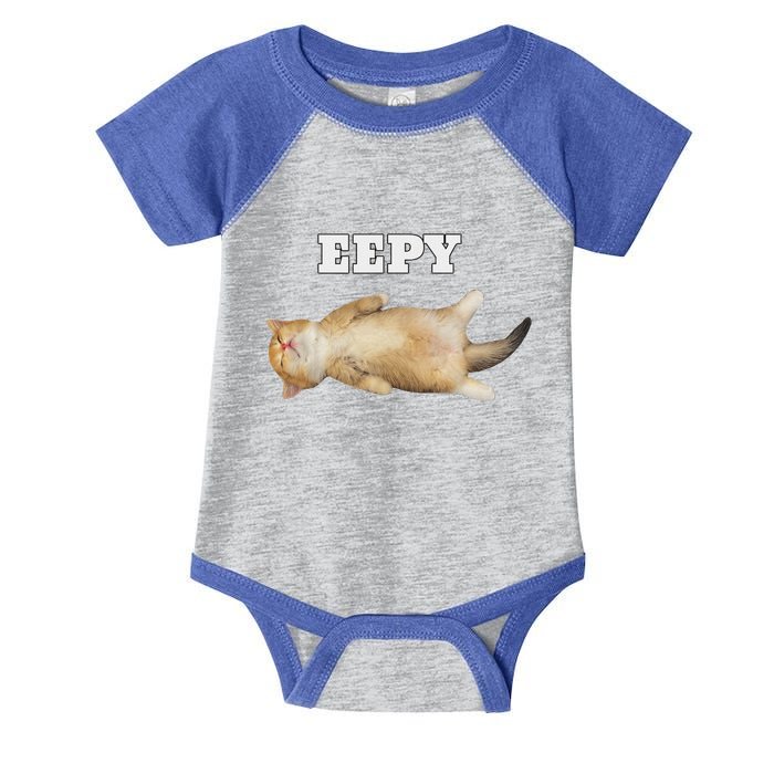 Eepy Cat Sleepy Cat Meme Infant Baby Jersey Bodysuit