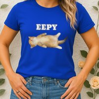 Eepy Cat Sleepy Cat Meme Womens T-Shirt