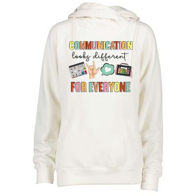 Effective Communication Strategies for Speech Therapy Womens Funnel Neck Pullover Hood