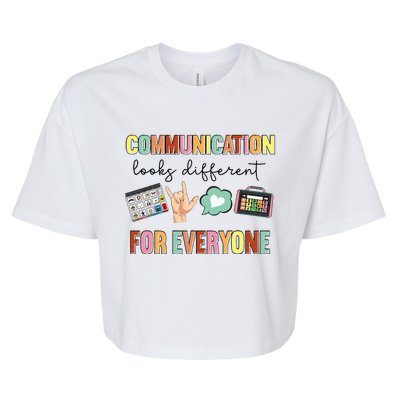 Effective Communication Strategies for Speech Therapy Bella+Canvas Jersey Crop Tee