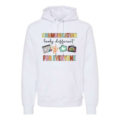 Effective Communication Strategies for Speech Therapy Premium Hoodie