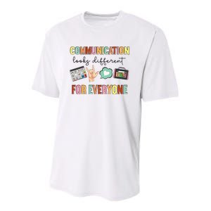 Effective Communication Strategies for Speech Therapy Youth Performance Sprint T-Shirt