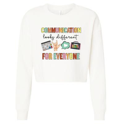 Effective Communication Strategies for Speech Therapy Cropped Pullover Crew