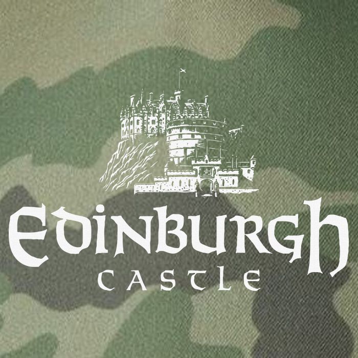 Edinbugh Castle Scotland Legacy Tie Dye Trucker Hat