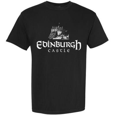 Edinbugh Castle Scotland Garment-Dyed Heavyweight T-Shirt