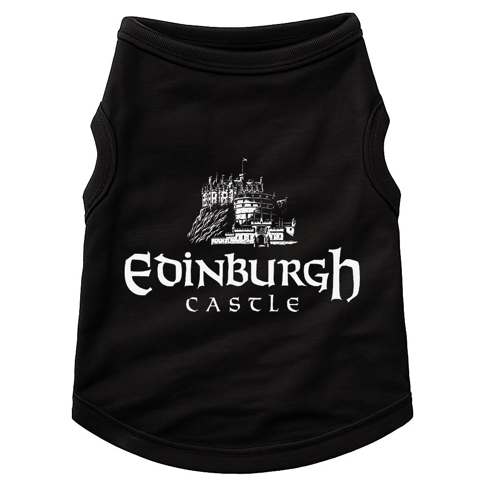 Edinbugh Castle Scotland Doggie Tank