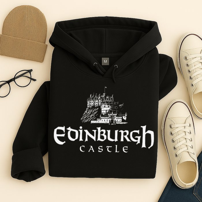 Edinbugh Castle Scotland Hoodie