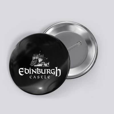 Edinbugh Castle Scotland Button