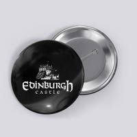 Edinbugh Castle Scotland Button
