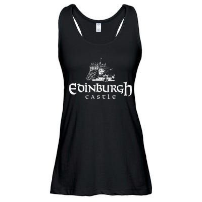 Edinbugh Castle Scotland Ladies Essential Flowy Tank