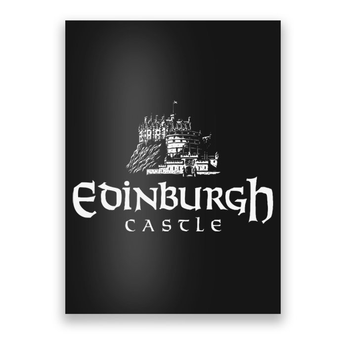 Edinbugh Castle Scotland Poster