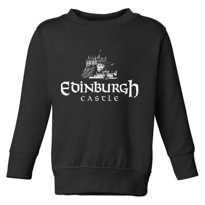 Edinbugh Castle Scotland Toddler Sweatshirt