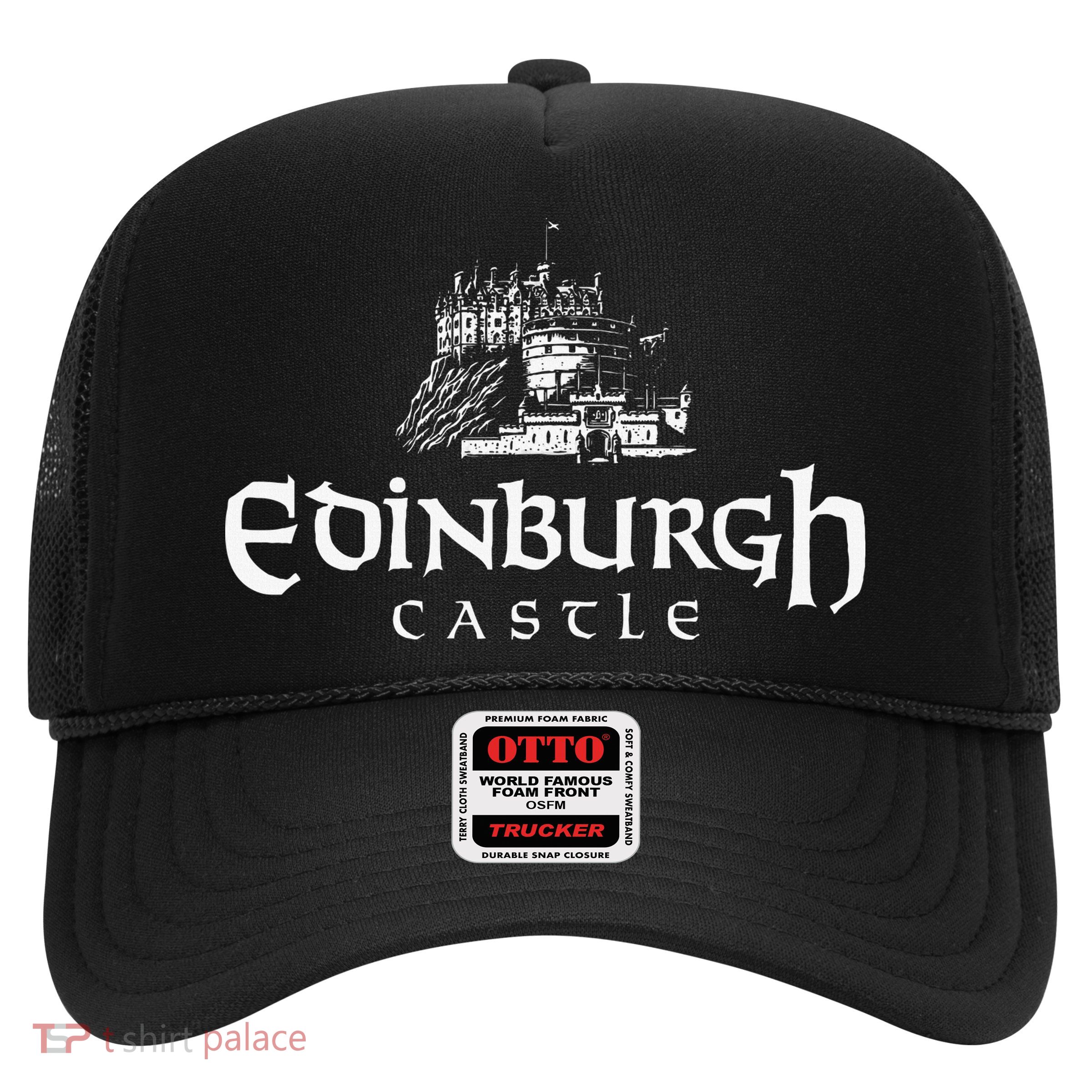 Edinbugh Castle Scotland Trucker Hat