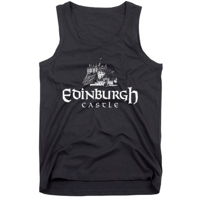 Edinbugh Castle Scotland Tank Top