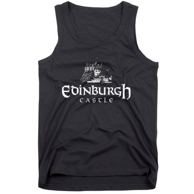 Edinbugh Castle Scotland Tank Top