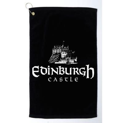 Edinbugh Castle Scotland Golf Towel