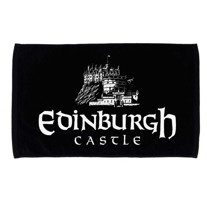 Edinbugh Castle Scotland Microfiber Hand Towel