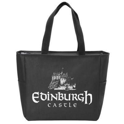 Edinbugh Castle Scotland Zip Tote Bag