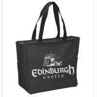 Edinbugh Castle Scotland Zip Tote Bag