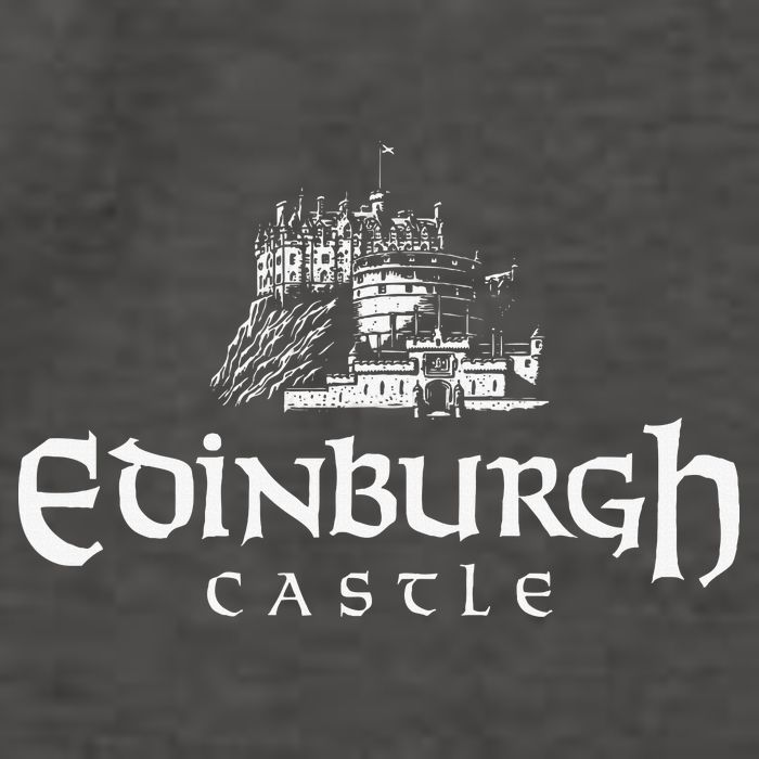 Edinbugh Castle Scotland Vector Backpack