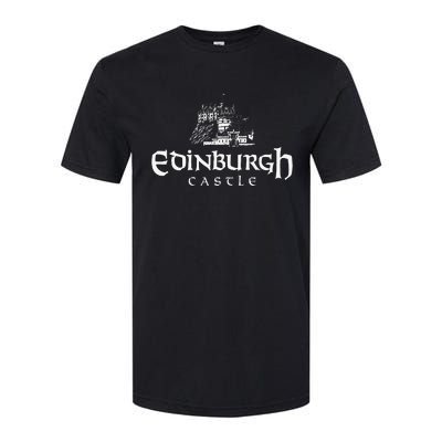 Edinbugh Castle Scotland Softstyle CVC T-Shirt