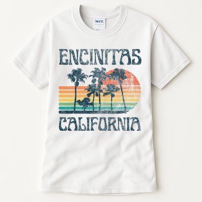 Encinitas California Summer Vacation Vintage Tall T-Shirt