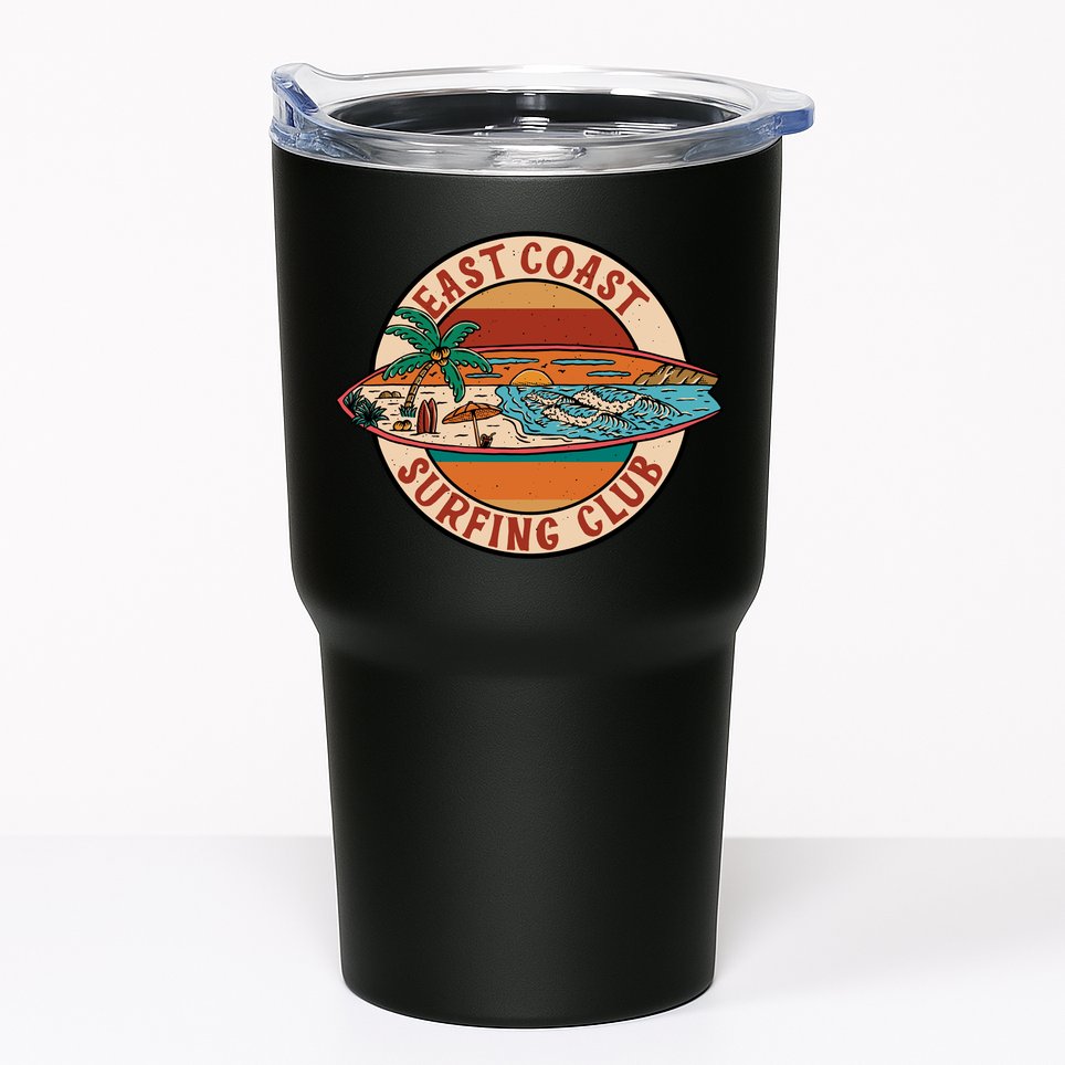 East Coast Surfing Club Summer Paradise Tumbler