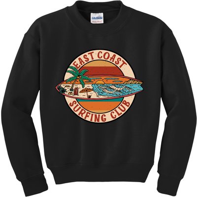 East Coast Surfing Club Summer Paradise Kids Sweatshirt