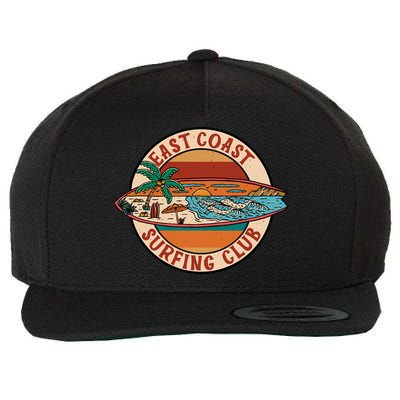 East Coast Surfing Club Summer Paradise Wool Snapback Cap