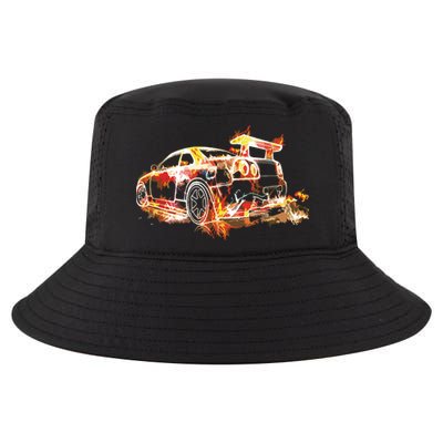 Exotic Car Supercharge Turbo Sports Car Cool Comfort Performance Bucket Hat