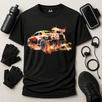 Exotic Car Supercharge Turbo Sports Car Cooling Performance Crew T-Shirt